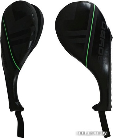Лапа BoyBo Ракетка тхэквондо двойная B-series (черный/зеленый)