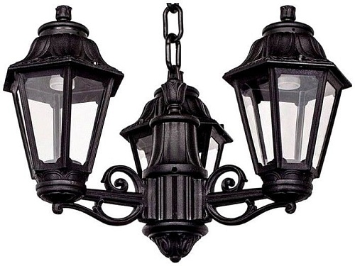 Уличный подвесной светильник Fumagalli Sichem/Anna 3L E22.120.S30.AXF1R
