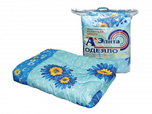 Одеяло АЭлита Шерсть 140x205 (пакет)