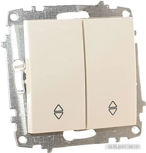 Выключатель проходной Elbi Zena-Vega 609-010300-211 (кремовый)