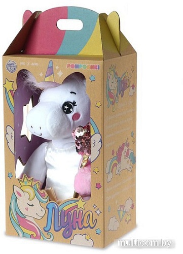 Классическая игрушка Pomposhki Единорожка 5450740