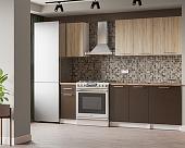 Готовая кухня Мебель-АРС Лион 1.8 м (венге цаво/дуб сонома)