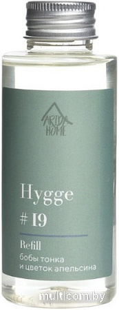 Жидкость для аромадиффузора Arida Home Hygge №19 Бобы тонка и цветок апельсина (100мл)