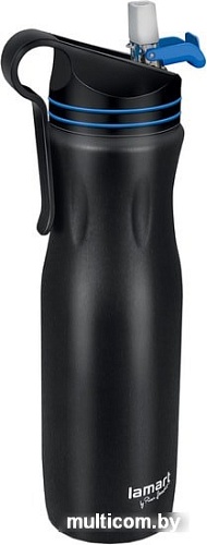 Термокружка Lamart LT4047 0.55л (черный/синий)