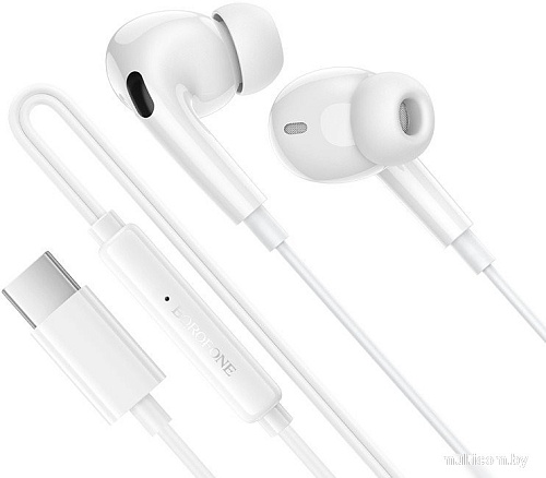 Наушники Borofone BM100 Pro USB Type-C (белый)