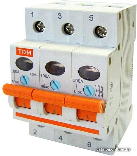 Выключатель нагрузки TDM Electric SQ0211-0023 (мини-рубильник)