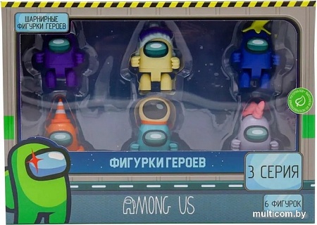 Набор фигурок Among Us Оранжевый герой AU6306A