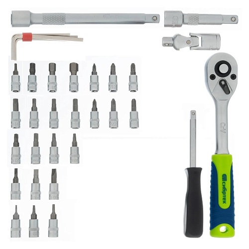 Универсальный набор инструментов СибрТех 13399 (56 предметов)