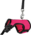 Trixie Soft Harness with Leash 61512 (розовый)