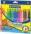 Фломастеры Centropen Just Perfect 2510 1885 (18 цв)