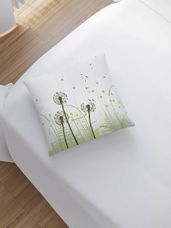Чехол на подушку JoyArty Мир одуванчиков sl_4398