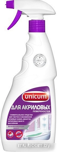 Средство для акриловых ванн Unicum Для акриловых изделий 500 мл
