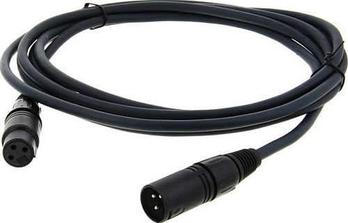 Кабель Planet Waves PW-CMIC-50 XLR - XLR (15 м, черный)