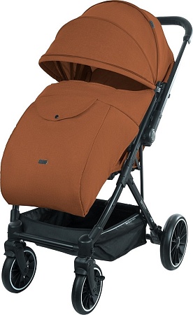 Коляска прогулочная «книга» Indigo Delta (терракот)