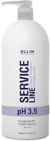 Кондиционер Ollin Professional Service Line рН3.5 стабилизатор 1 л