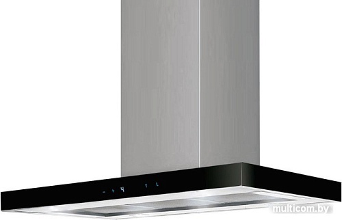 Кухонная вытяжка Ciarko Quatro Black Slim 90 inox (1100 куб. м/ч)