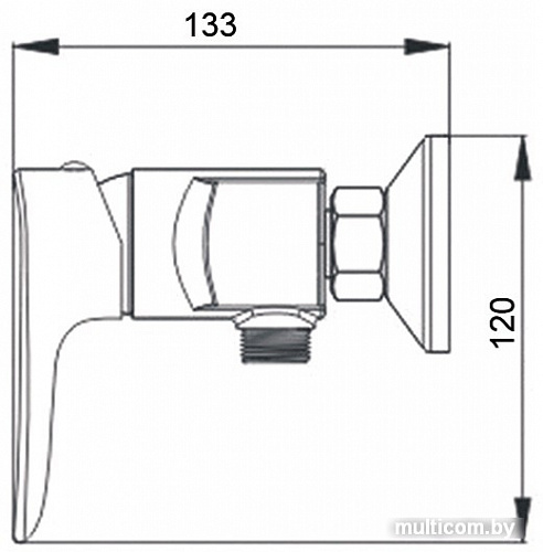 Смеситель Raiber Nova R2501