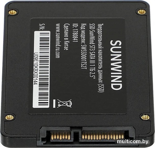 SSD SunWind ST3 SWSSD001TS2T 1TB