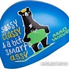 Шапочка для плавания Mad Wave Smart Assy (синий)