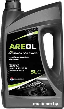 Моторное масло Areol ECO Protect C-4 5W-30 5л
