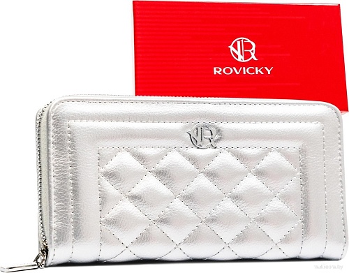 Портмоне Cedar Rovicky R-PRK-03-HRH (серебряный)