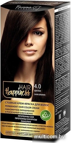 Белита-М Hair Happiness Стойкая 4.0 шатен