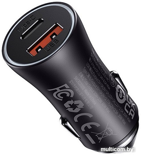 Автомобильное зарядное Baseus CGJM000113