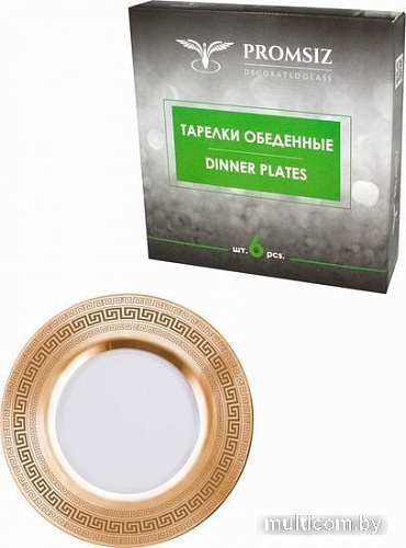 Набор обеденных тарелок Promsiz EAV63-328/S/Z/6
