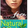 Крем-краска Fara Natural Colors 321 темный баклажан 50 мл