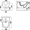 Биде Creavit FE510-00CB00E-0000