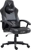 Игровое (геймерское) кресло FLOKY Huginn Black (черный)