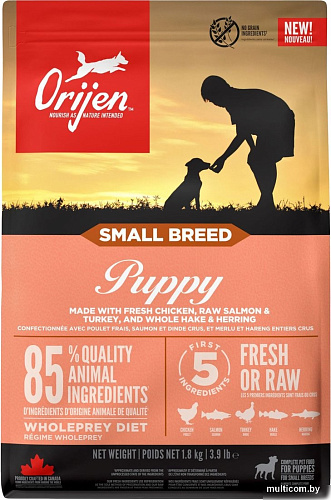Сухой корм для собак Orijen Dog Puppy Small Breed 1.8 кг