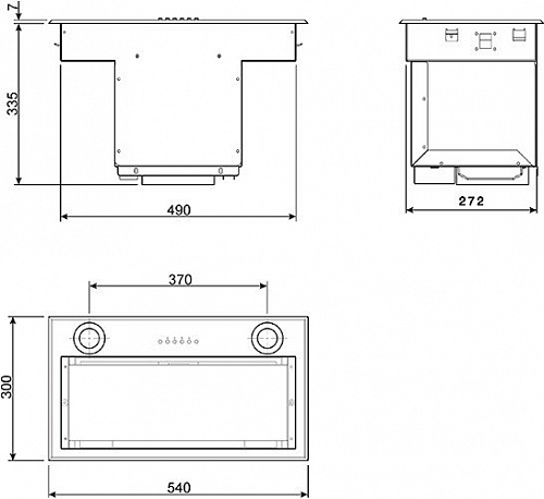 Кухонная вытяжка Smeg KSEG58PXE