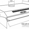 Кухонная вытяжка Jetair Sunny/60 1M BR al [1RUS15A/1]