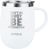 Термокружка Kite K22-378-03 360 мл (белый)