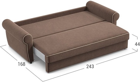 Диван Moon Trade Гамбург 123 002138 (бежевый/коричневый)