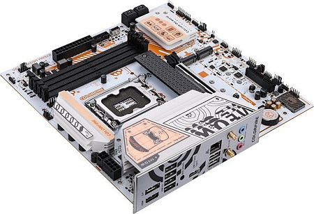 Материнская плата Colorful Colorfire B760M-Meow WiFi D5 Orange