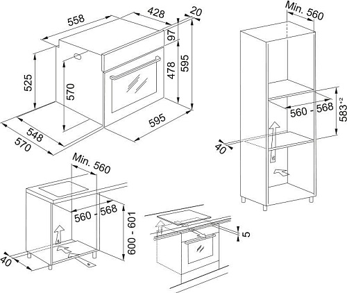 Электрический духовой шкаф Franke FMA 86 H WH