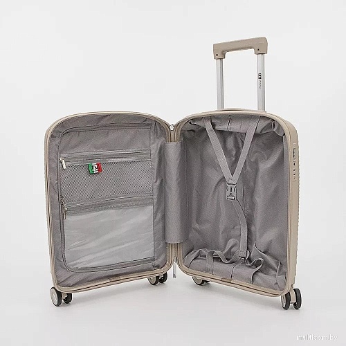 Чемодан-спиннер Francesco Molinary 344-168/2-20BEG (бежевый)