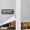 Рулонные шторы Sundays Home LM 97-08 72х160 с 2-мя направляющими LM-15 150см (светло-серый)