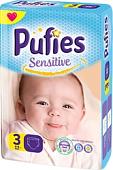 Подгузники Pufies Sensitive Midi 3 (88 шт)