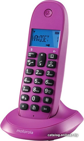 Радиотелефон Motorola C1001LB+ (фиолетовый)