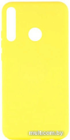 Чехол для телефона Case Cheap Liquid для Huawei P40 lite E/Y7P/Honor 9C (желтый)
