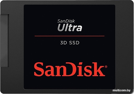 SSD SanDisk Ultra 3D 500GB SDSSDH3-500G-G26