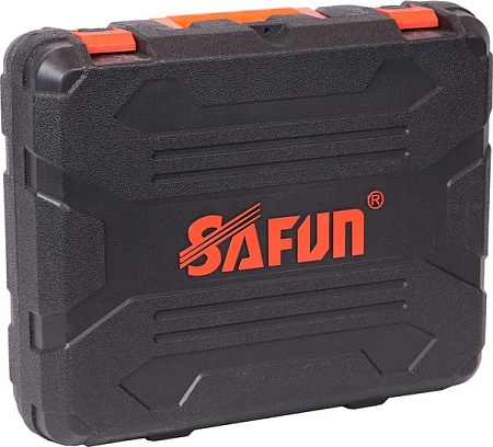 Дрель-шуруповерт Safun CD-18BL Profi (с 2-мя АКБ, кейс)