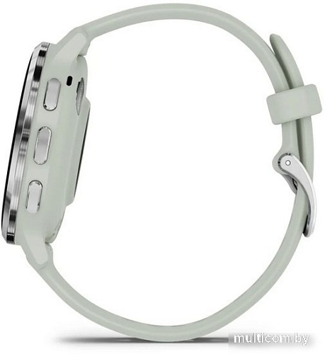 Умные часы Garmin Venu 3S (шалфей, с силиконовым ремешком)