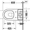 Унитаз Duravit D-Neo 2002090000