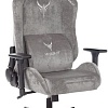 Кресло Zombie Knight N1 Fabric Light-19 (серый)