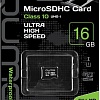 Карта памяти QUMO microSDHC QM16GMICSDHC10U1NA 16GB