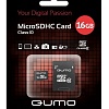 Карта памяти QUMO microSDHC (Class 10) 8GB (QM8GMICSDHC10)